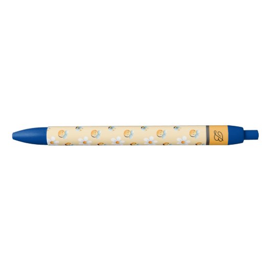 Bijenpatroon Kinder aangepaste pen (Voorkant)
