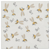 bijenpatroon stof (Close Up)