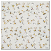 bijenpatroon stof (Swatch)