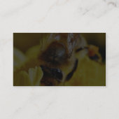 Bijenpolen snijdt macrobuien visitekaartje (Achterkant)