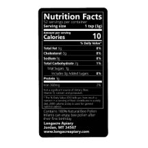 Bijenpollenvoeding Feit zwart product