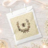 bijenpoot bedankzakje (Geknipt)