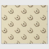  bijenpoot cadeaupapier (Vlak)