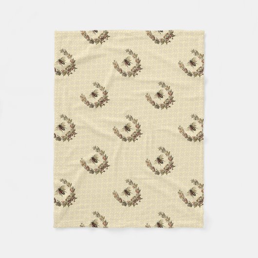  bijenpoot fleece deken (Voorkant)