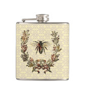  bijenpoot heupfles (Voorkant)