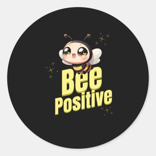 Bijenpositieve Sticker (Voorkant)