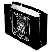 Bijenproduct van de Boerenmarkt Groot Cadeauzakje (Achterkant Gekanteld)