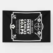 Bijenproduct van de Boerenmarkt Spandoek (Horizontaal)