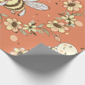 Bijenschilderen Cadeaupapier (Hoek)