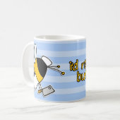 bijenslager koffiemok (Voorkant links)