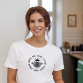 Bijensoort Eenvoudige moderne Inspirerend typograf T-shirt