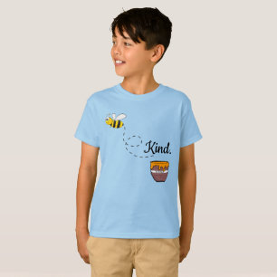 Bijensoort honig schattige cartoon t-shirt