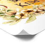 Bijensoort honingpot poster (Hoek)