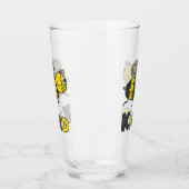 Bijensoort puzzel glas (Links)