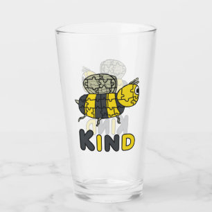 Bijensoort puzzel glas