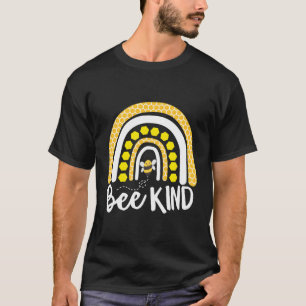 Bijensoort Regenboogbundel Bijen Honeycomb Gele ho T-shirt