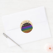Bijensoort Ronde Sticker (Envelop)