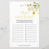 Bijenspel - Wat zit er in het mandje? (Voorkant)