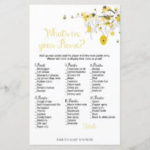 Bijenspel - Wat zit er in je tas?