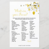 Bijenspel - Wat zit er in je tas? (Voorkant)