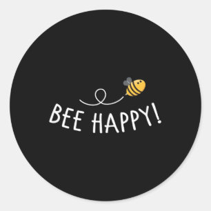 bijensterfte milieubescherming ronde sticker