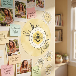 Bijensticker Ronde Sticker