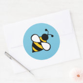 Bijenstickers Ronde Sticker (Envelop)