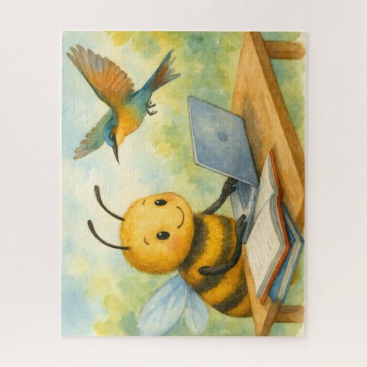 Bijenstudiesessie Legpuzzel (Verticaal)