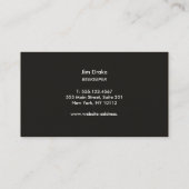 Bijenteelt Apairy Bumblebee Logo Natuur Visitekaartje (Achterkant)