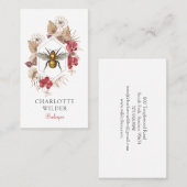 Bijenteelt Apiary bijen Florence Visitekaartje (Voorkant / Achterkant)