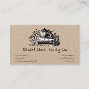 Bijenteelt Appiary Fresh Honey Visitekaartje