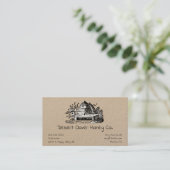 Bijenteelt Appiary Fresh Honey Visitekaartje (Staand voorkant)