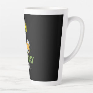 Bijenteelt art mam van het bijenmeisje 2 latte mok