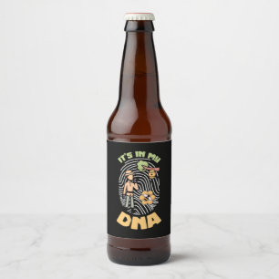Bijenteelt Bijen die in mijn DNA blijven Bier Etiket