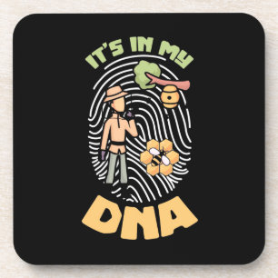 Bijenteelt Bijen die in mijn DNA blijven Bier Onderzetter