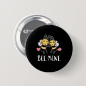 Bijenteelt | bijenmijn ronde button 5,7 cm (Voorkant /achterkant)