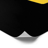 Bijenteelt | Bijenteelt zonder geld Geen honing Poster (Hoek)