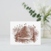  bijenteelt briefkaart (Staand voorkant)