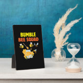 Bijenteelt | Bumble bee Squad Family Fotoplaat (Zijkant)