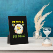 Bijenteelt | Bumble Bee Squad Fotoplaat (Zijkant)