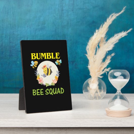 Bijenteelt | Bumble Bee Squad Fotoplaat (Zijkant)