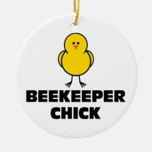 Bijenteelt Chick Keramisch Ornament