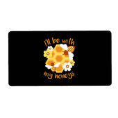 Bijenteelt | De bijenteler zal bij mijn collega's  Etiket (Voorkant)