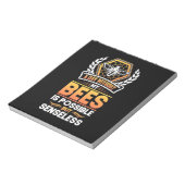 Bijenteelt |Een dag zonder bijen is zinloos Notitieblok (Linkerzijde)