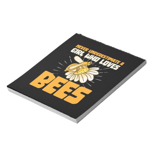 Bijenteelt | Een meisje dat van bijen houdt Notitieblok (Linkerzijde)