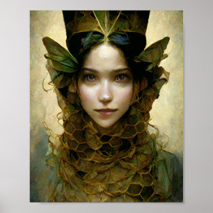 Bijenteelt Fae 2 Fantasy Art Poster