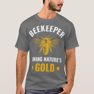 Bijenteelt Grappige Mining Honing Bijen T-shirt
