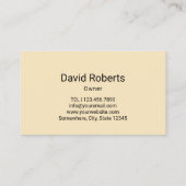 Bijenteelt Honingbijen Apiary Honeycomb Profession Visitekaartje (Achterkant)