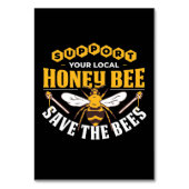 Bijenteelt | Honingbijen redden Kaart (Voorkant)