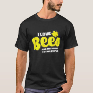 Bijenteelt idea honingbijen Boerderij houden T-shirt